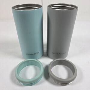 HydraGear Can Cooler Set 12 oz Stainless Steel Non-Slip Silicone Base SLIM